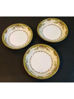 Set of 3 Noritake "Fruit, Dessert or Sauce" Bowls Nordich Pattern Discontinued